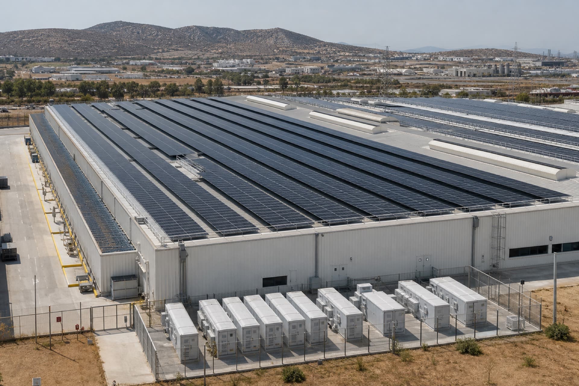Εργοστάσιο και αποθήκη